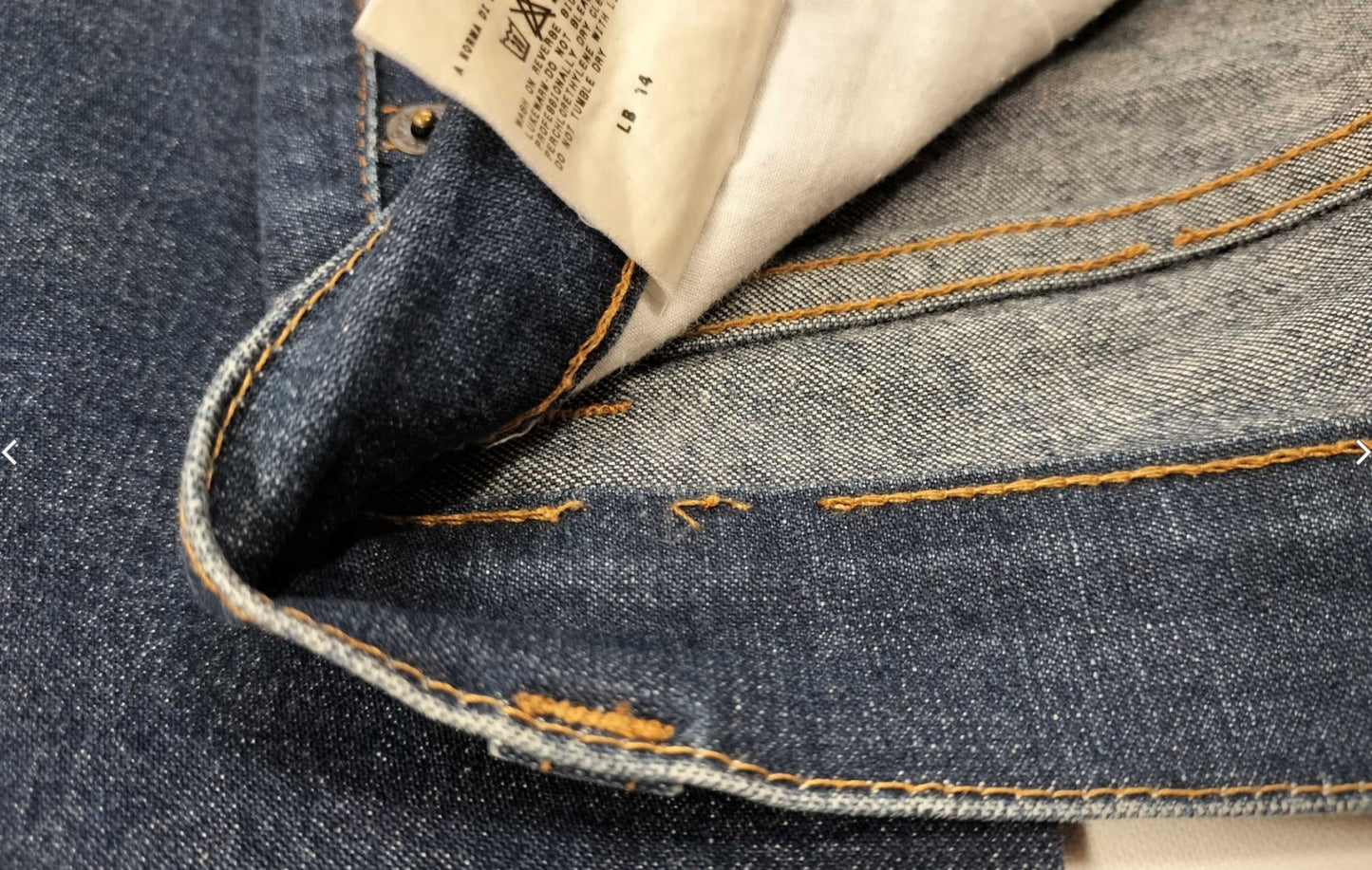 Dolce & Gabbana D&G Denim Jeans Blue Slim Stretch Size 26 Women's