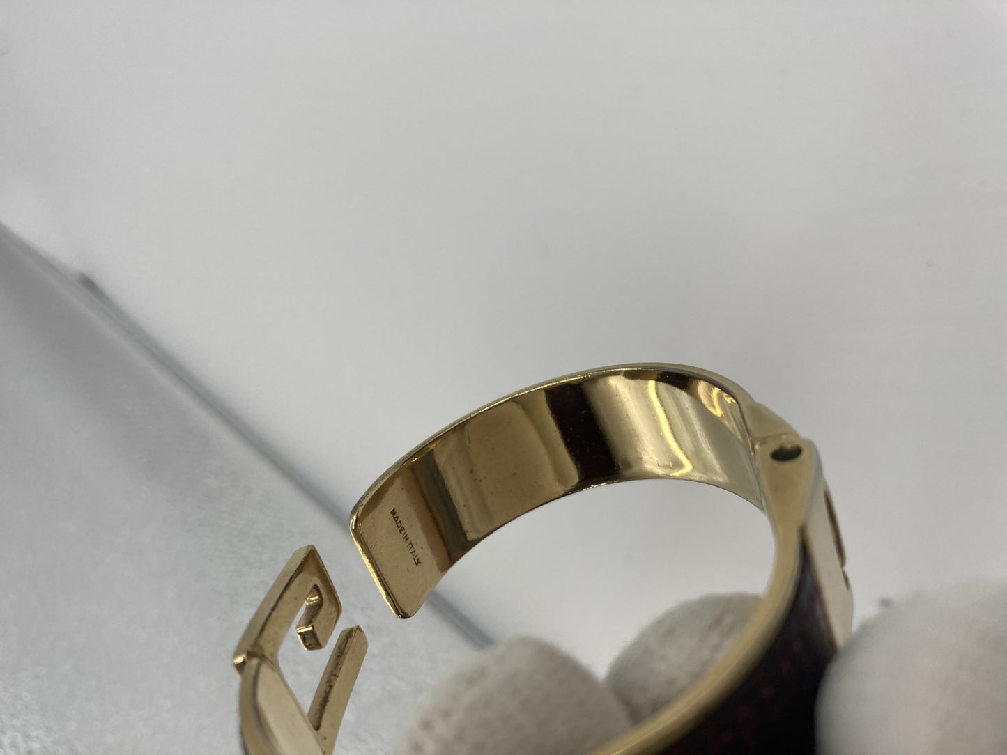 Gucci Bracelet/Bangle GG Purple &amp; Gold Arm circumference ประมาณ 18cm จัดส่งฟรี 