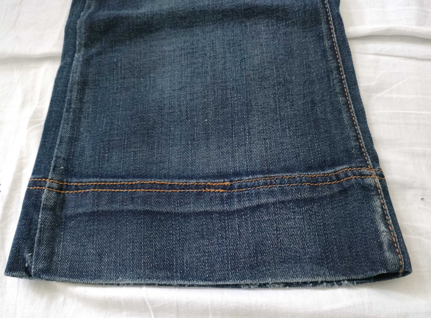 JUST cavalli Women's Bootcut Flare Jeans Blue Denim Size 26 IT40 Made in Tunisia