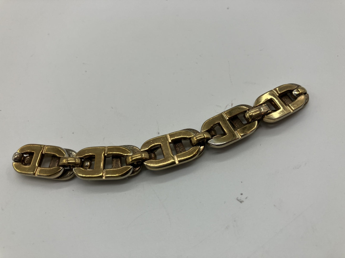 Christian Dior logo gold bracelet, wrist size 19cm (7.48 inch), free shipping 