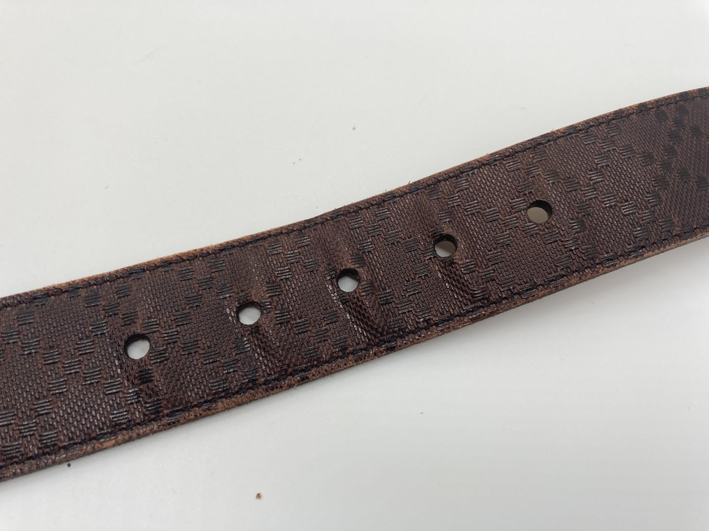 GUCCI Diamante Leather Belt Brown Total Length 108cm 268237 1476 90 36 Free Shipping 