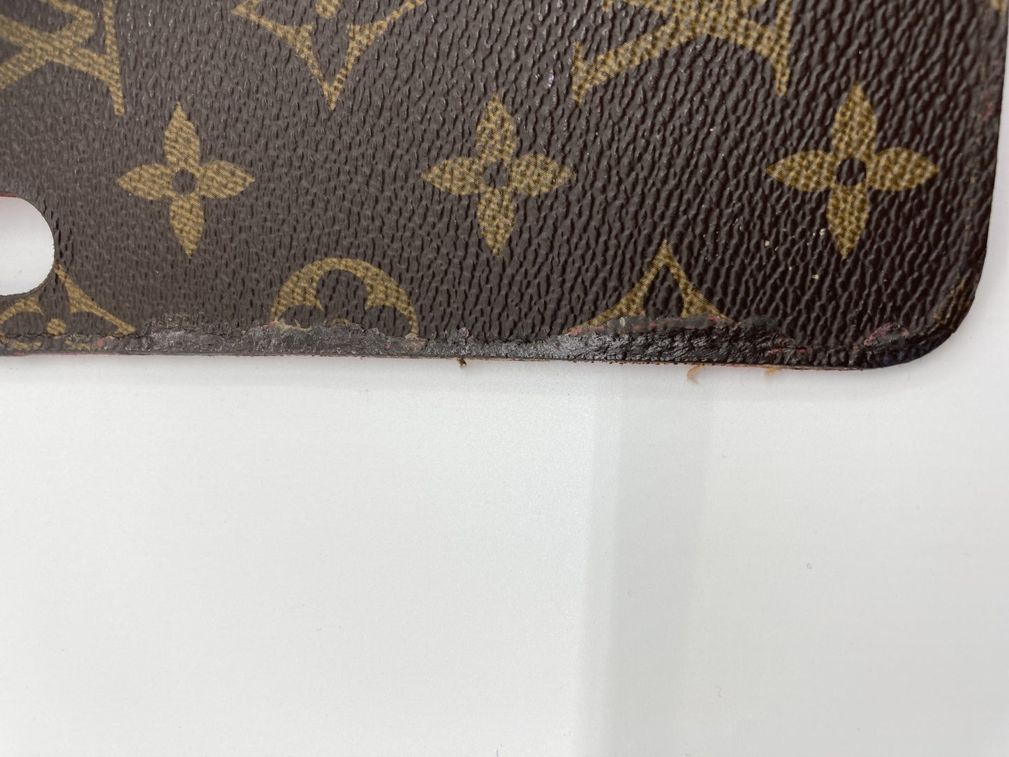 เคส iPhone Louis Vuitton Monogram iPhoneX Folio Rose M63444 จัดส่งฟรี 