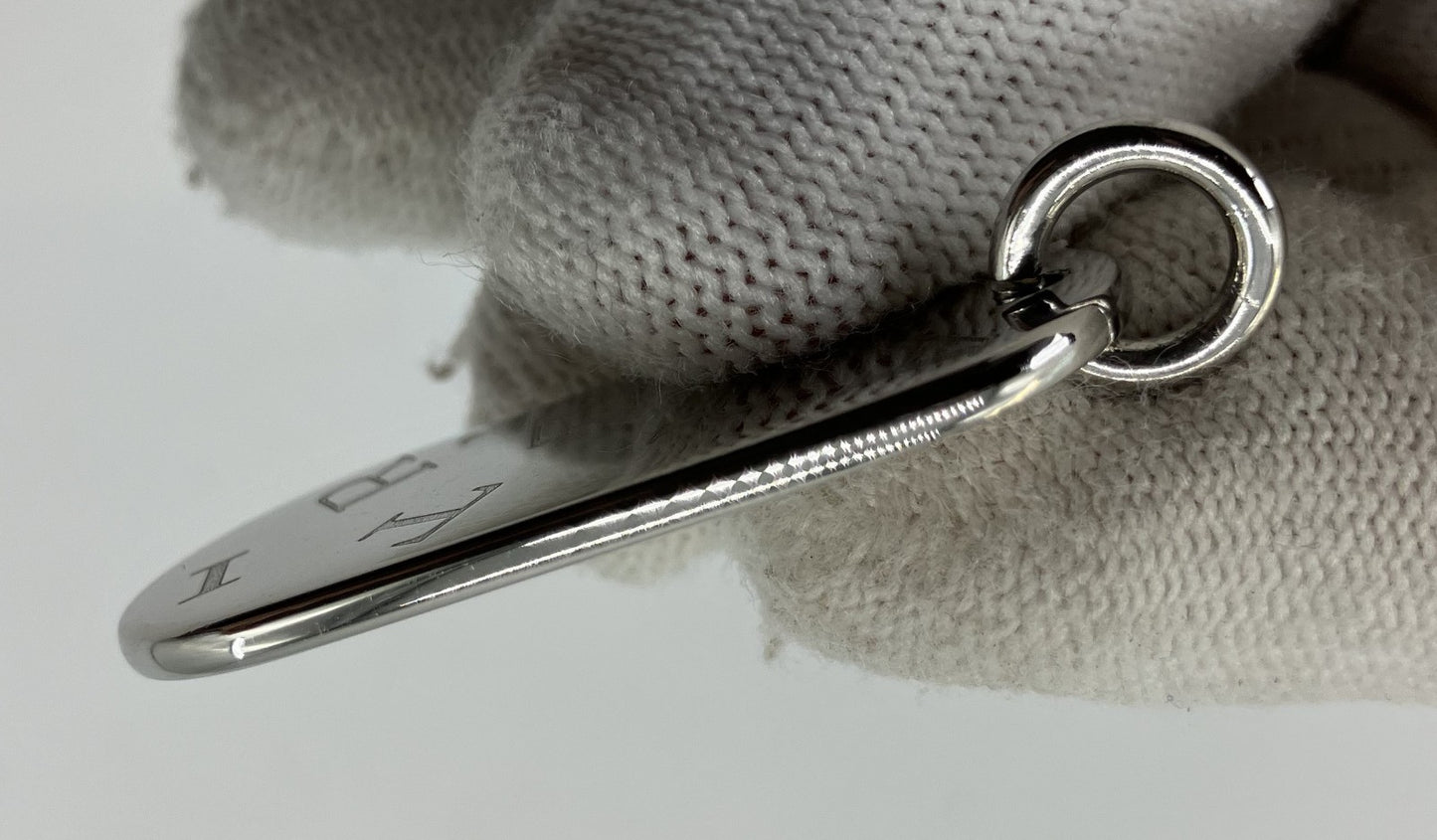 カルティエ チャーム トップ シルバー 4.1×1.9ｃｍ（1.61×0.75インチ） 送料無料