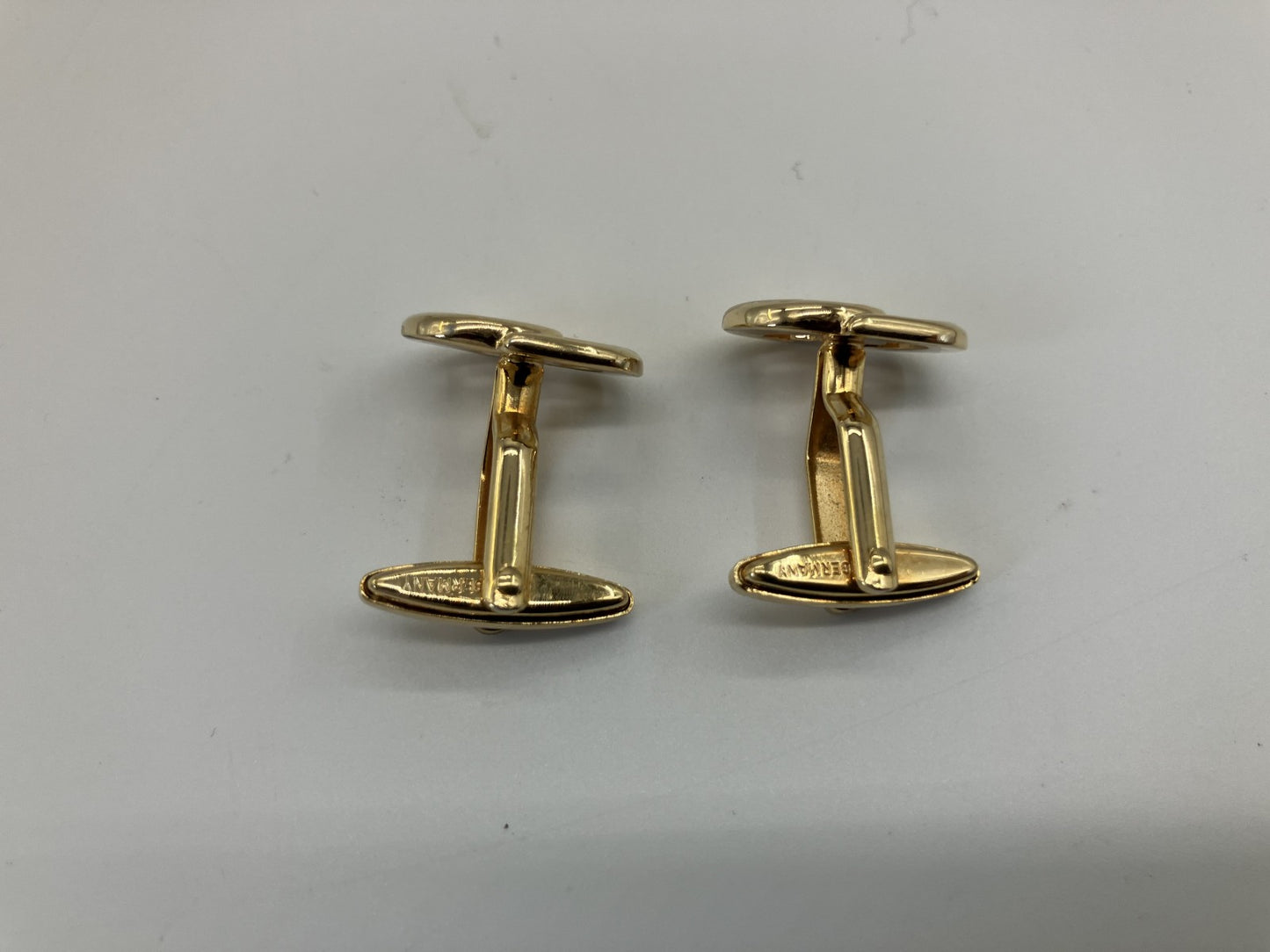 Christian Dior CD logo cufflinks gold free shipping 