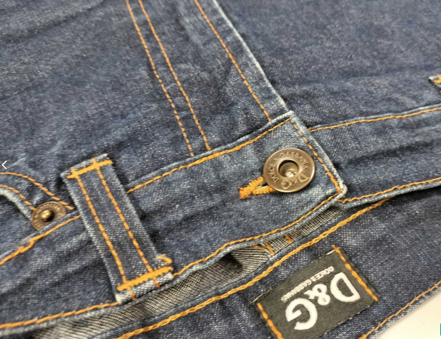 Dolce & Gabbana D&G Denim Jeans Blue Slim Stretch Size 26 Women's