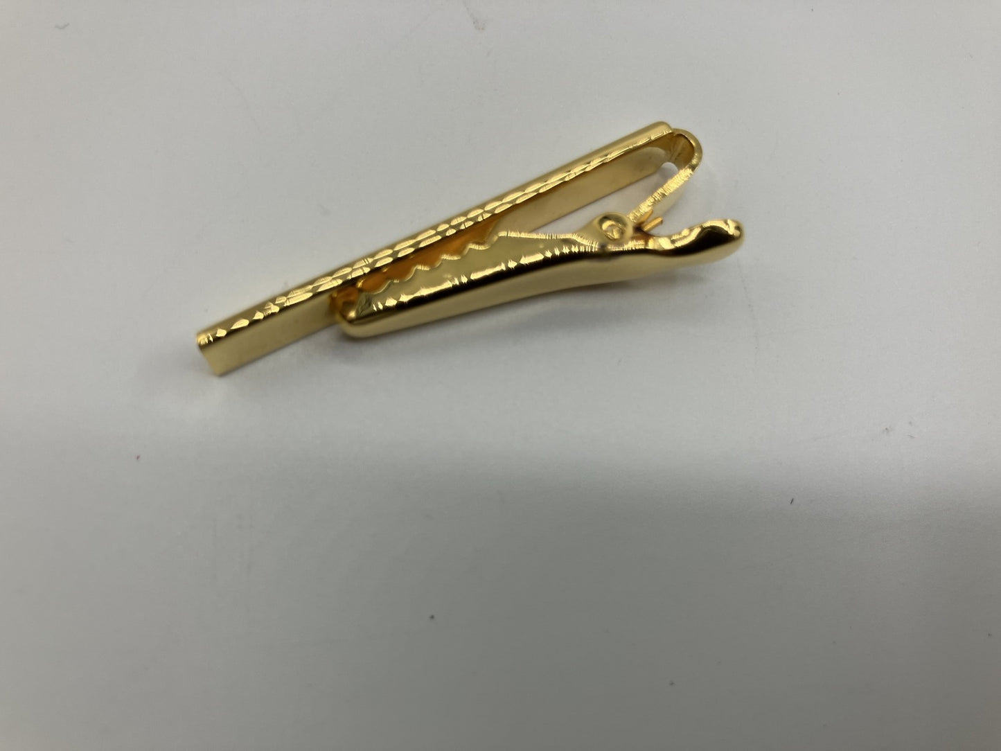 Christian Dior cufflinks and tie pin with case, gold, free shipping 