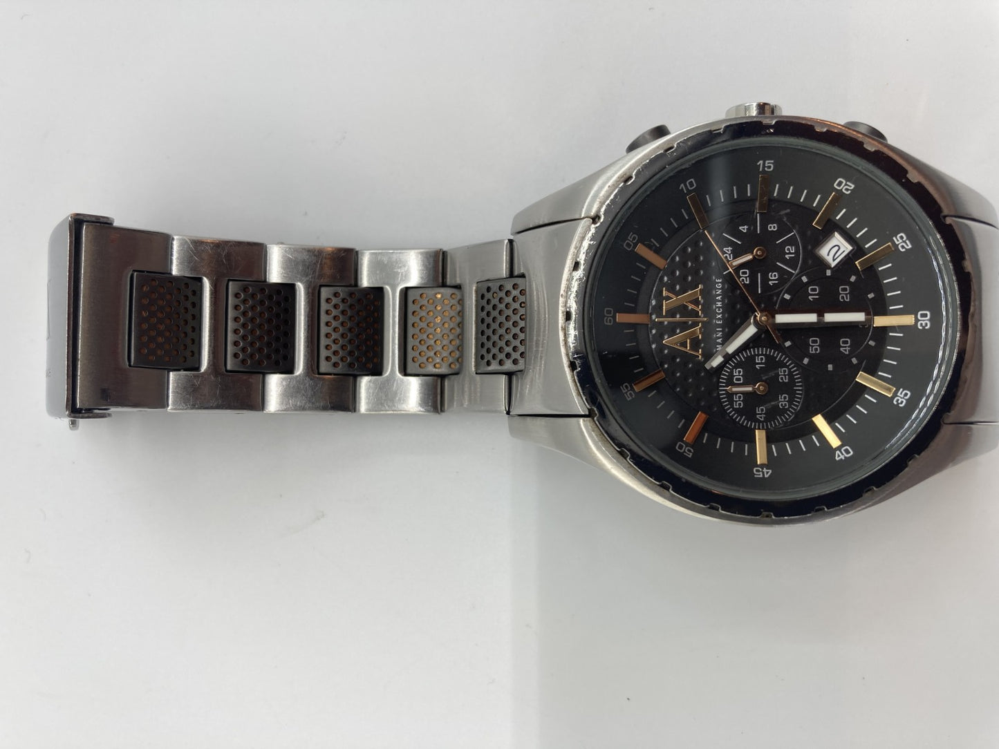 Armani Exchange AX1093 SS Men's Case Width 45mm Wrist Circumference 16.5cm with Box