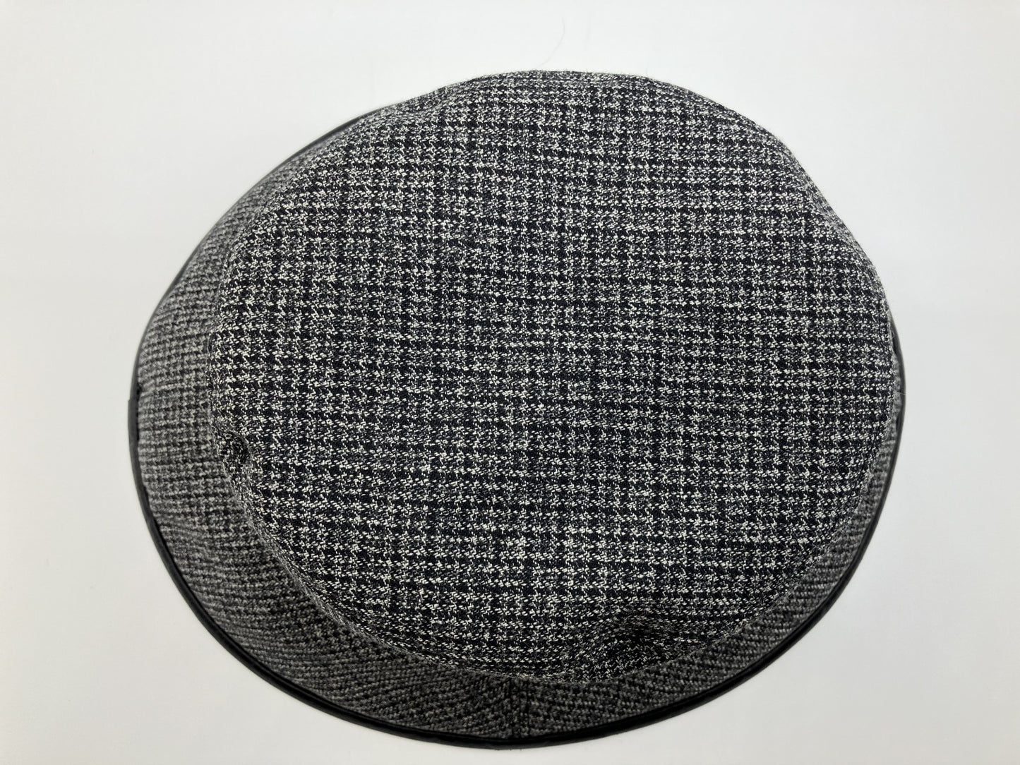 Gucci GG canvas hat, grey x black, head circumference 59cm, height 9cm, brim 7cm, free shipping 