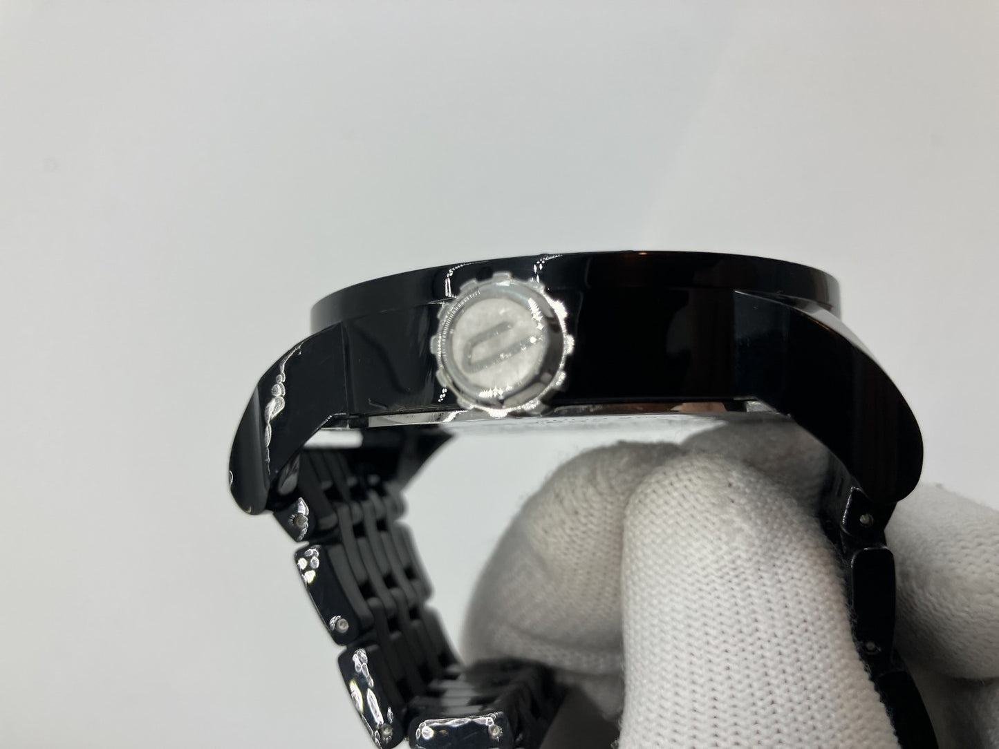 ディーセル 腕時計・メンズ・ケース幅63ｍｍ(2.48インチ) 腕周り１６ｃｍ 送料無料