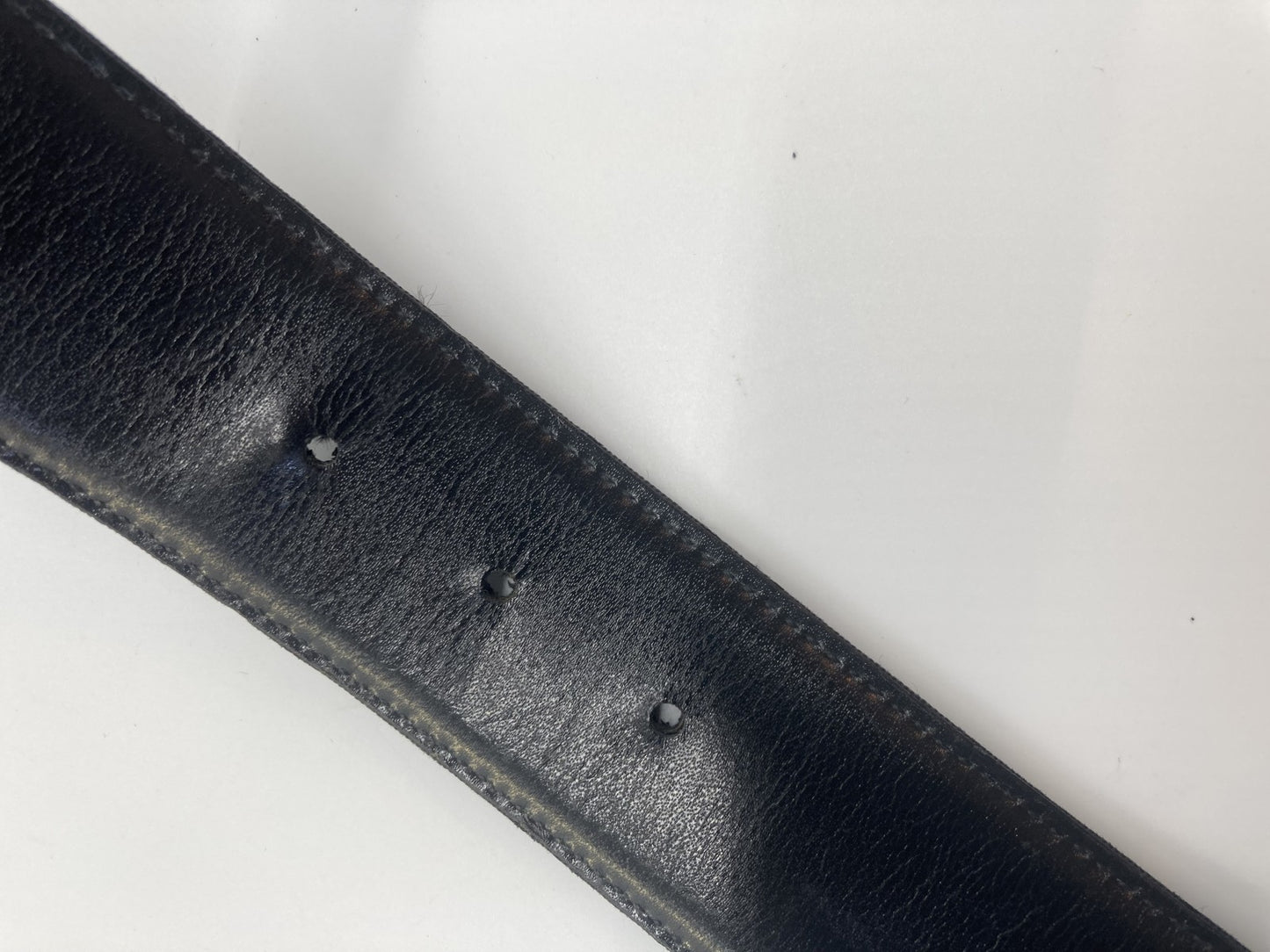 BVLGARI silver circle buckle belt, length 98cm