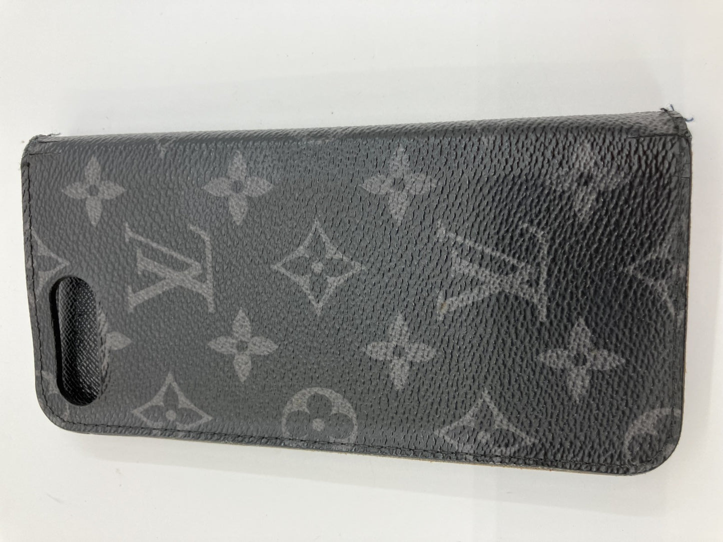 LOUIS VUITTON Monogram Eclipse M62641 iphone7plus folio (8 plus available) black