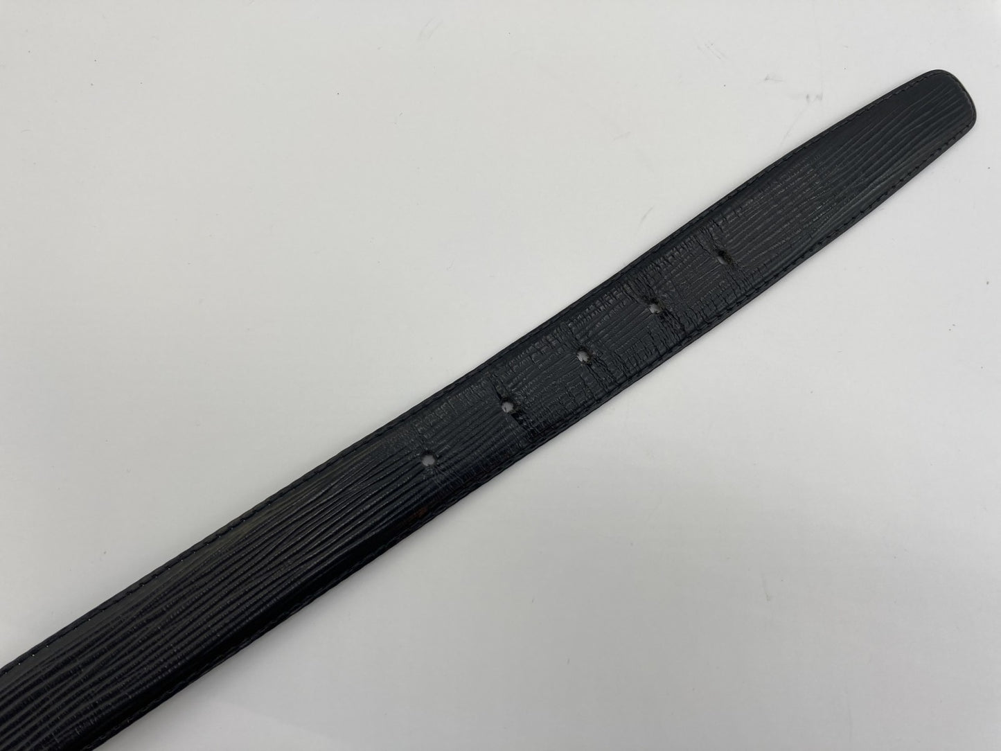 Louis Vuitton Santure Classic Belt black Noir Length 103cm