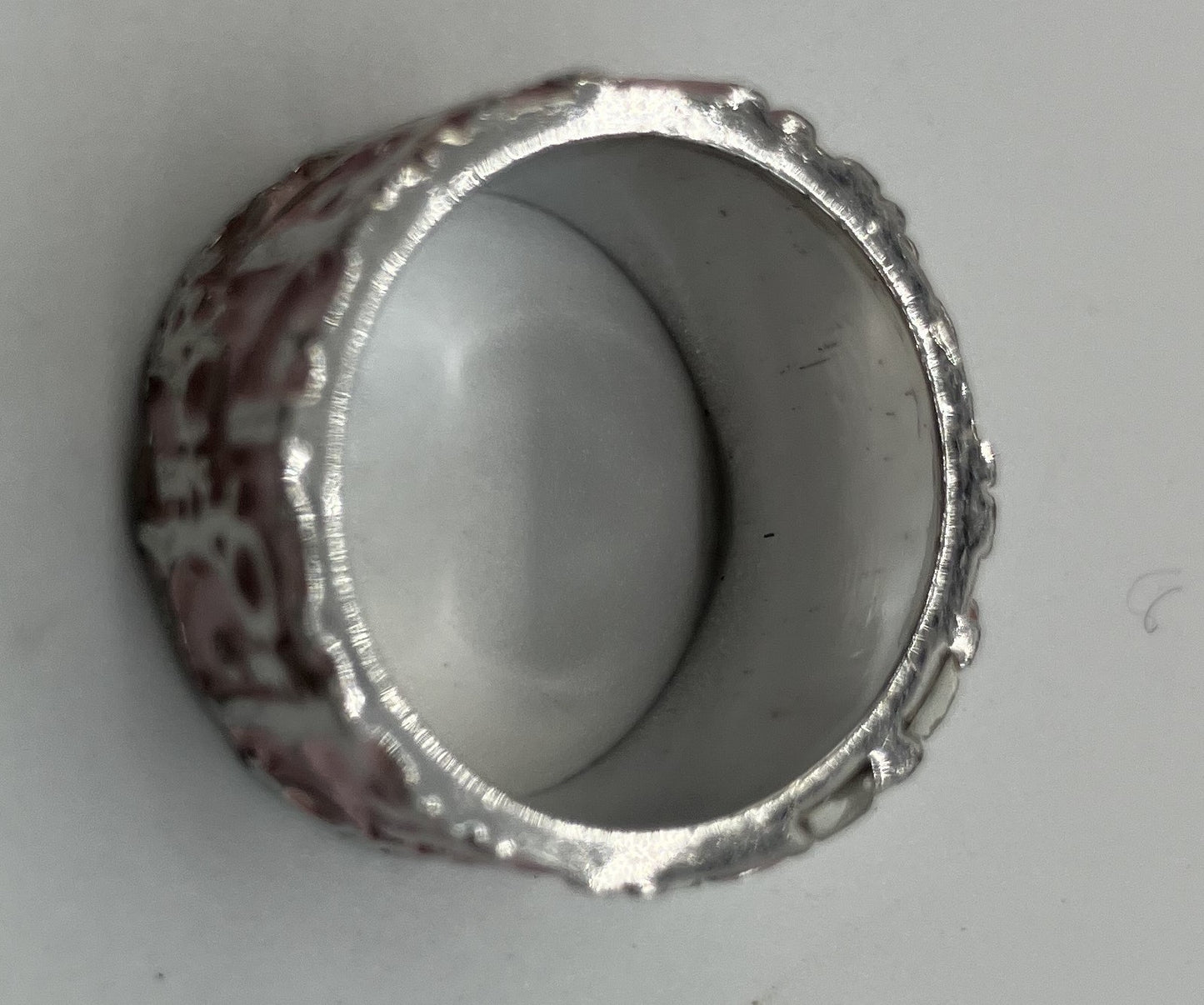 Christian Dior Trotter Ring (JP 9)(49)(US 5) สีชมพู จัดส่งฟรี 