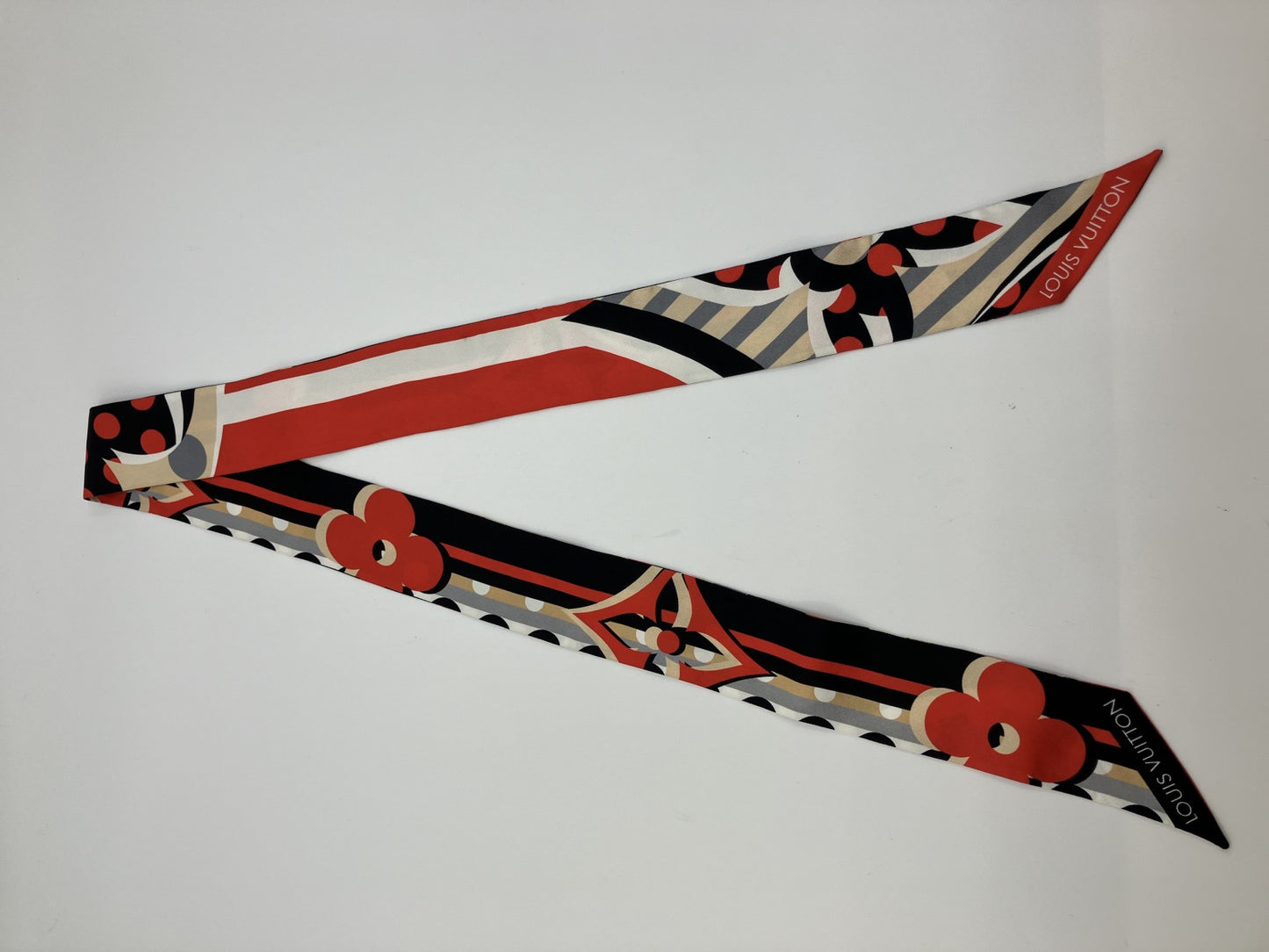 Louis Vuitton M76187 Bandeau BB Pop Monogram Scarf Silk 120 x 5 cm
