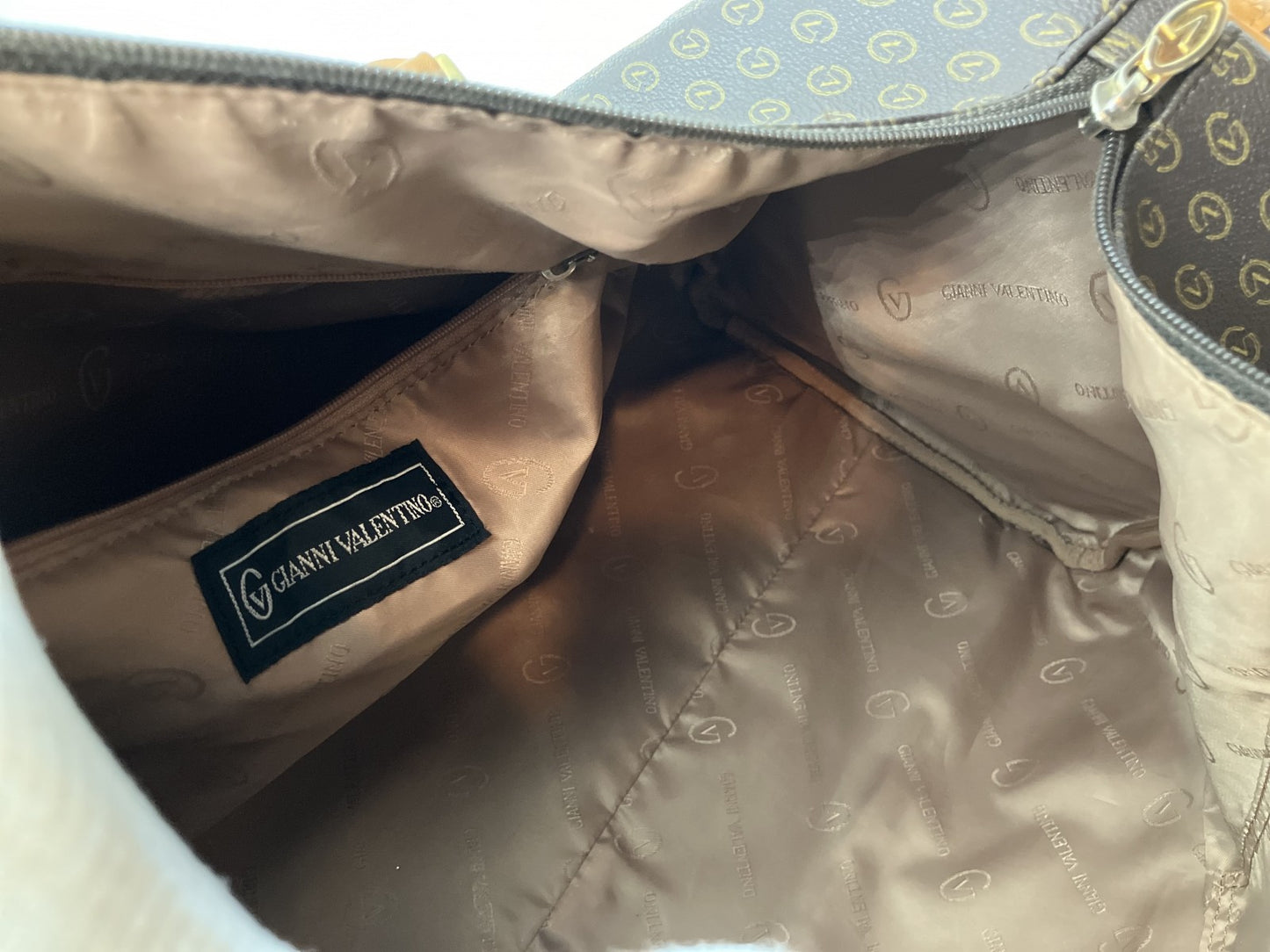 GIANNI VALENTINO Boston Bag Brown