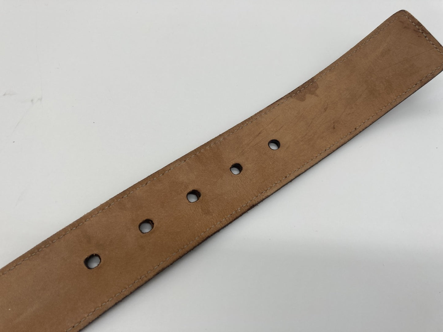 GUCCI Diamante Leather Belt Brown Total Length 108cm 268237 1476 90 36 Free Shipping 