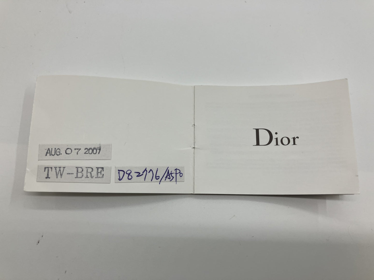 Ｃｈｒｉｓｔｉａｎ　Ｄｉｏｒ　指輪 12号(52)(US 6.5)　ハート　シルバー＆ピンク　箱、袋付 送料無料