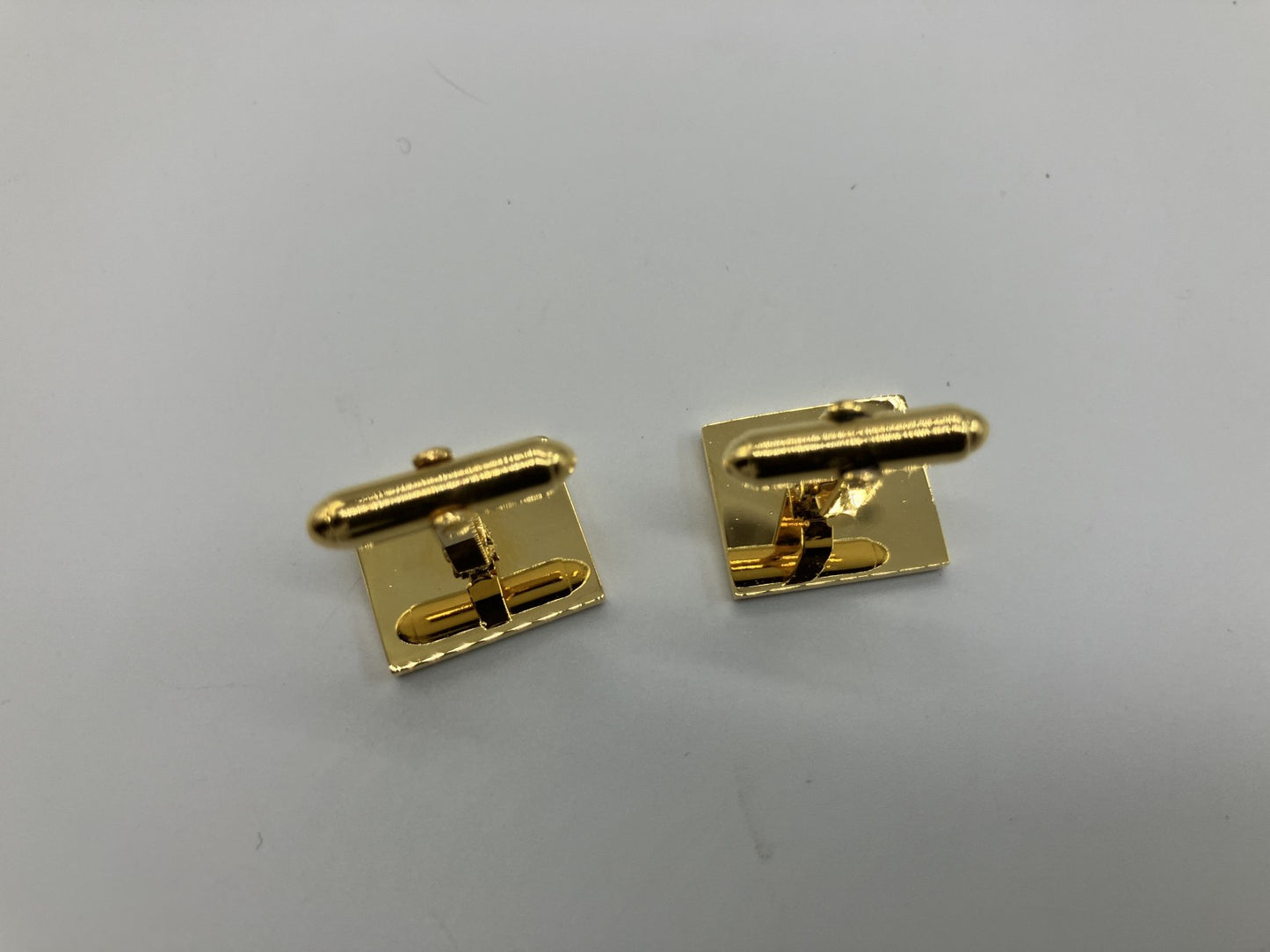 Christian Dior cufflinks and tie pin with case, gold, free shipping 