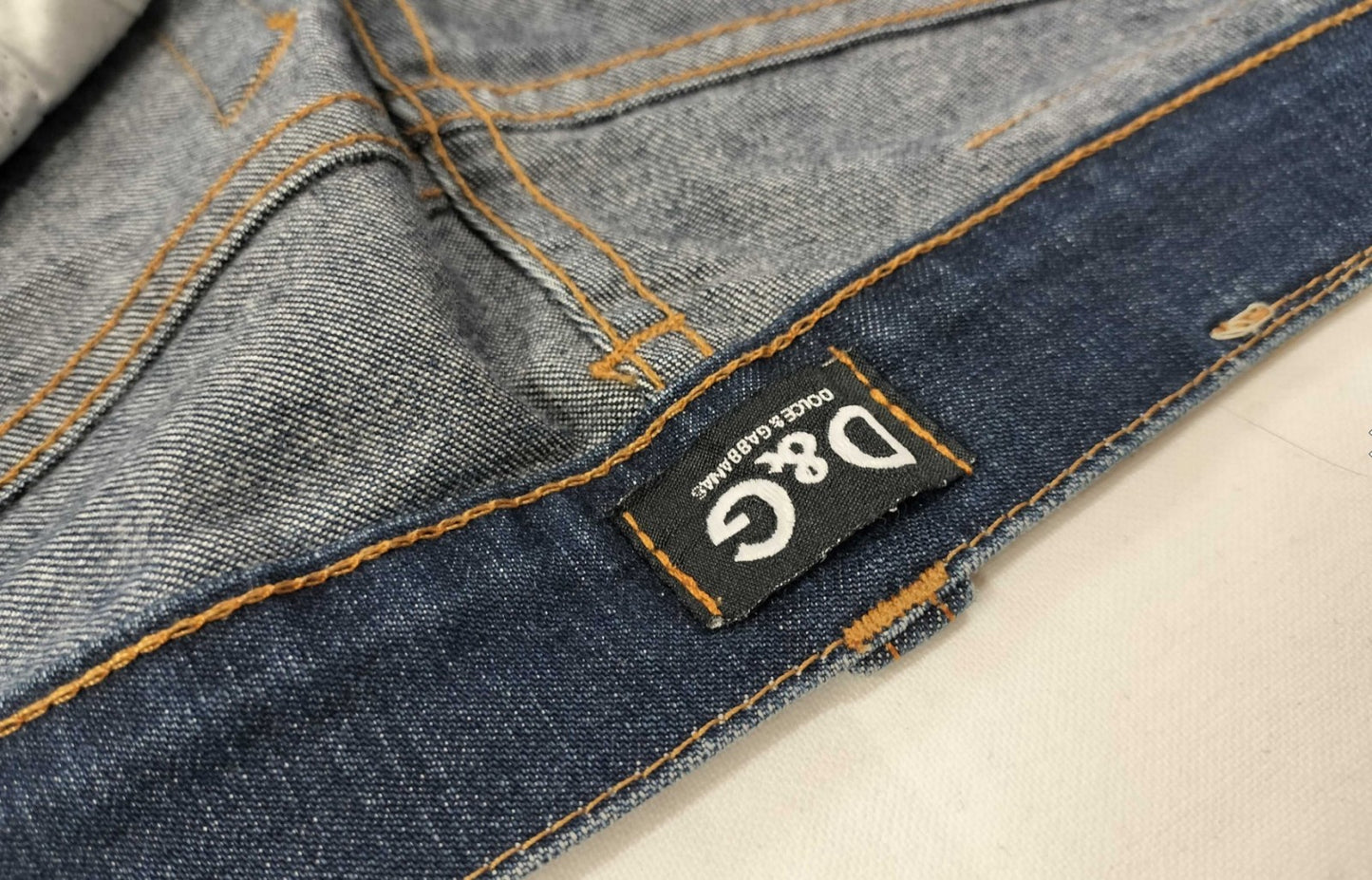 Dolce & Gabbana D&G Denim Jeans Blue Slim Stretch Size 26 Women's