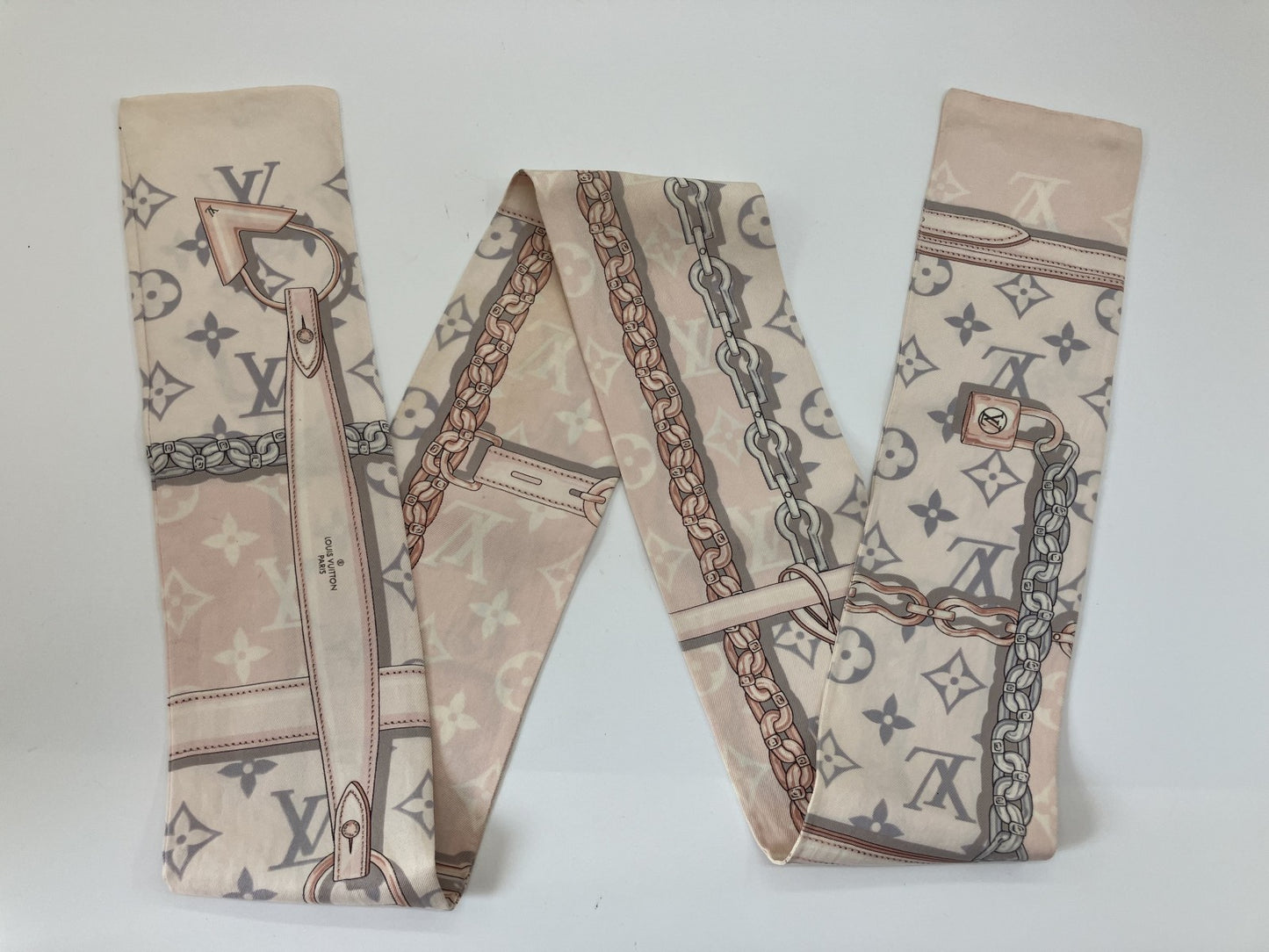 LOUIS VUITTON Monogram Confidential Bandeau M70637 118 x 8.5 ซม. จัดส่งฟรี 