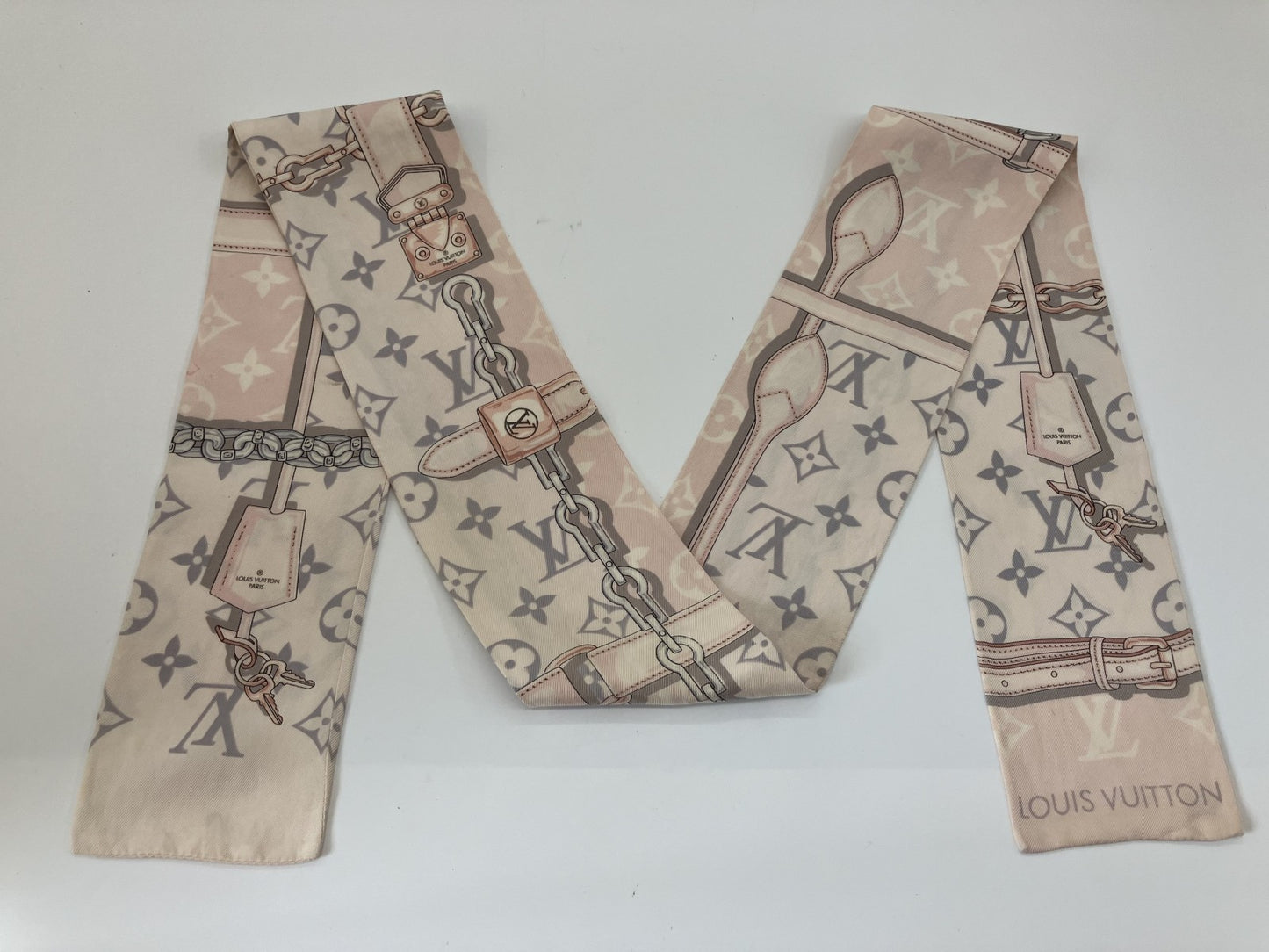 ルーＩＳ ＶＵＩＴＴＯＮ バンドー モノグラム コンフィデンシャル Ｍ７０６３７ １１８×８．５ｃｍ 送料無料