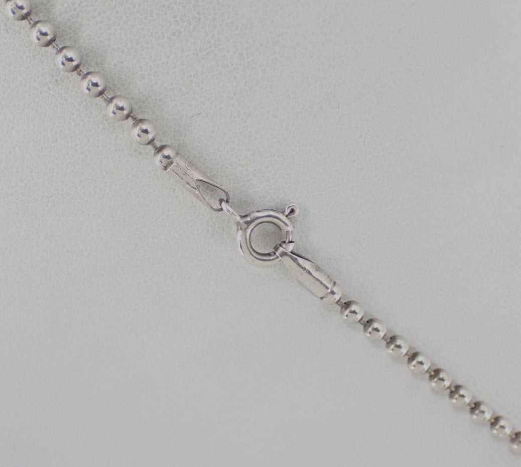 Gucci necklace SV925 dog tag 29.3g chain 50cm