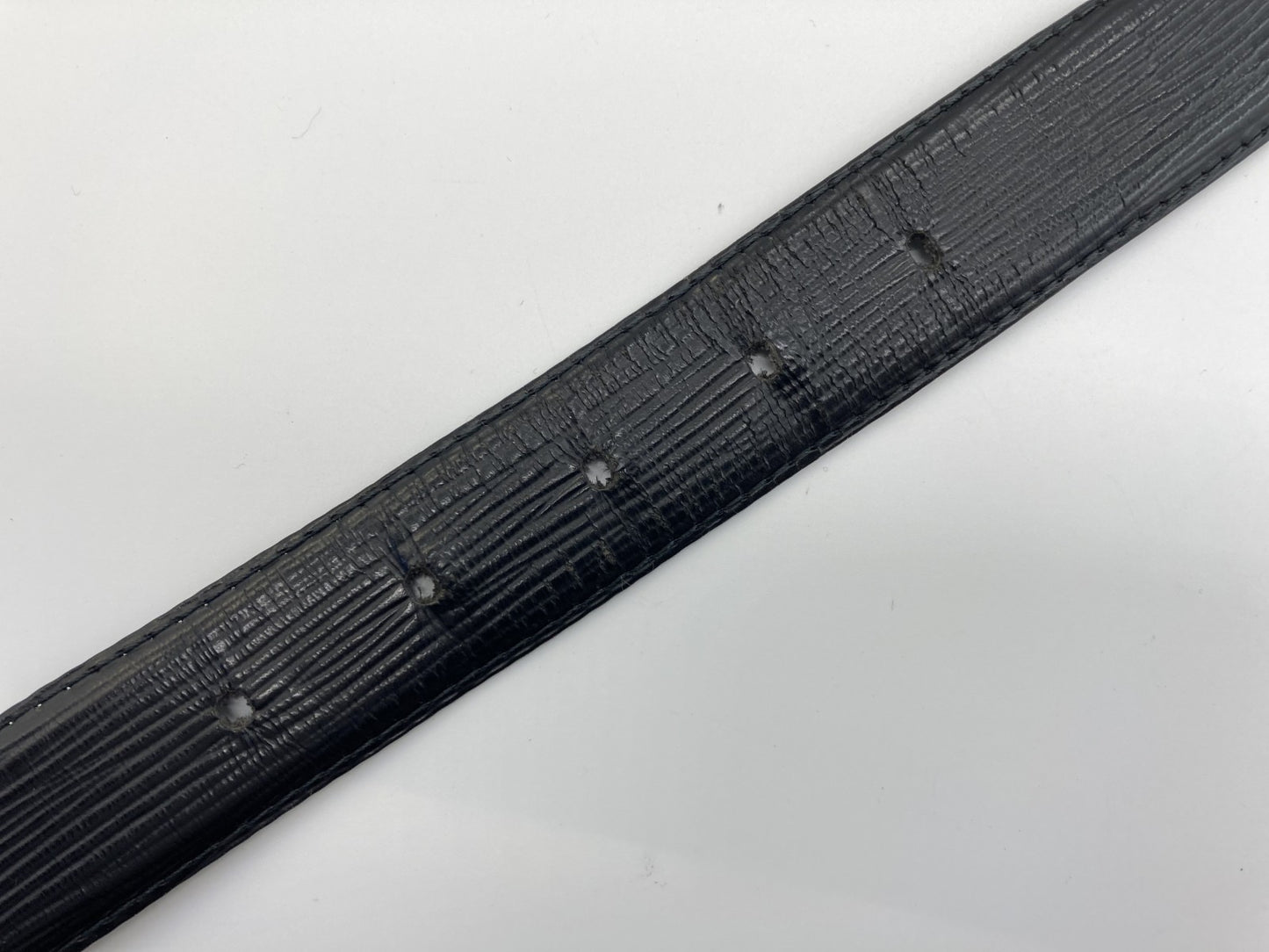Louis Vuitton Santure Classic Belt black Noir Length 103cm