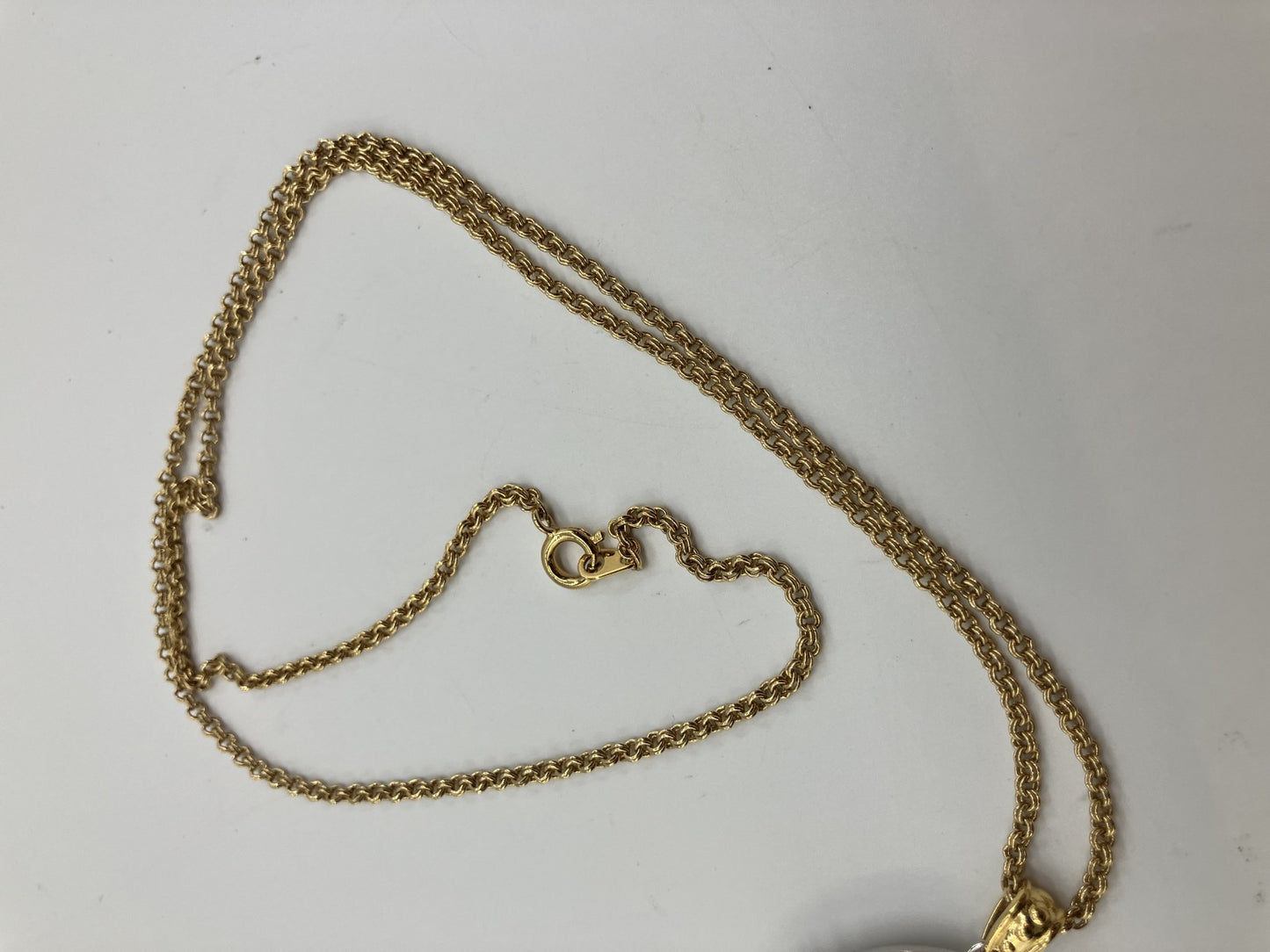 TASAKI Egg 1E20-2180 1P pearl pendant watch, case width 23mm, chain 60cm, with box,