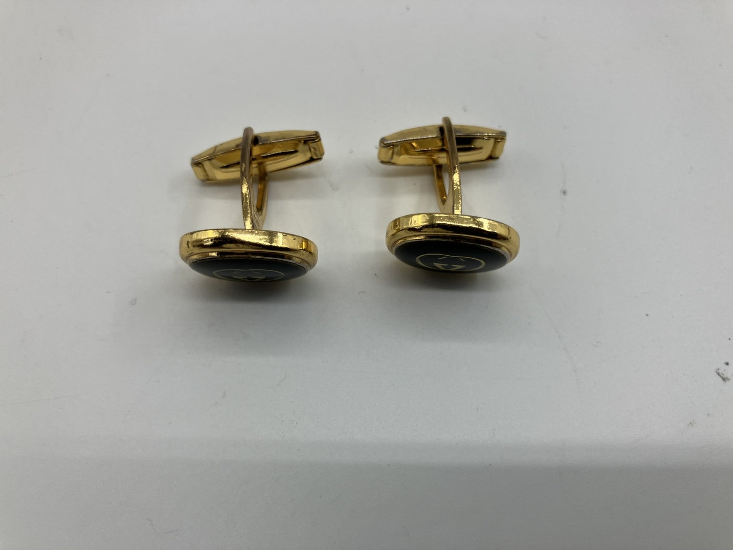 Gucci Cufflinks Gold & Black
