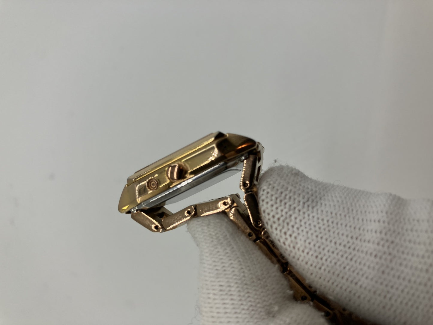 SEIKO LUKIO LUKIA 1B22-0AL0 electric wave solar wristwatch gold