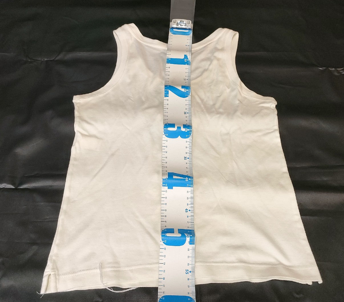 Louis Vuitton Sleeveless Top Lace Embroidery Ivory LV Buttons Size M Italy