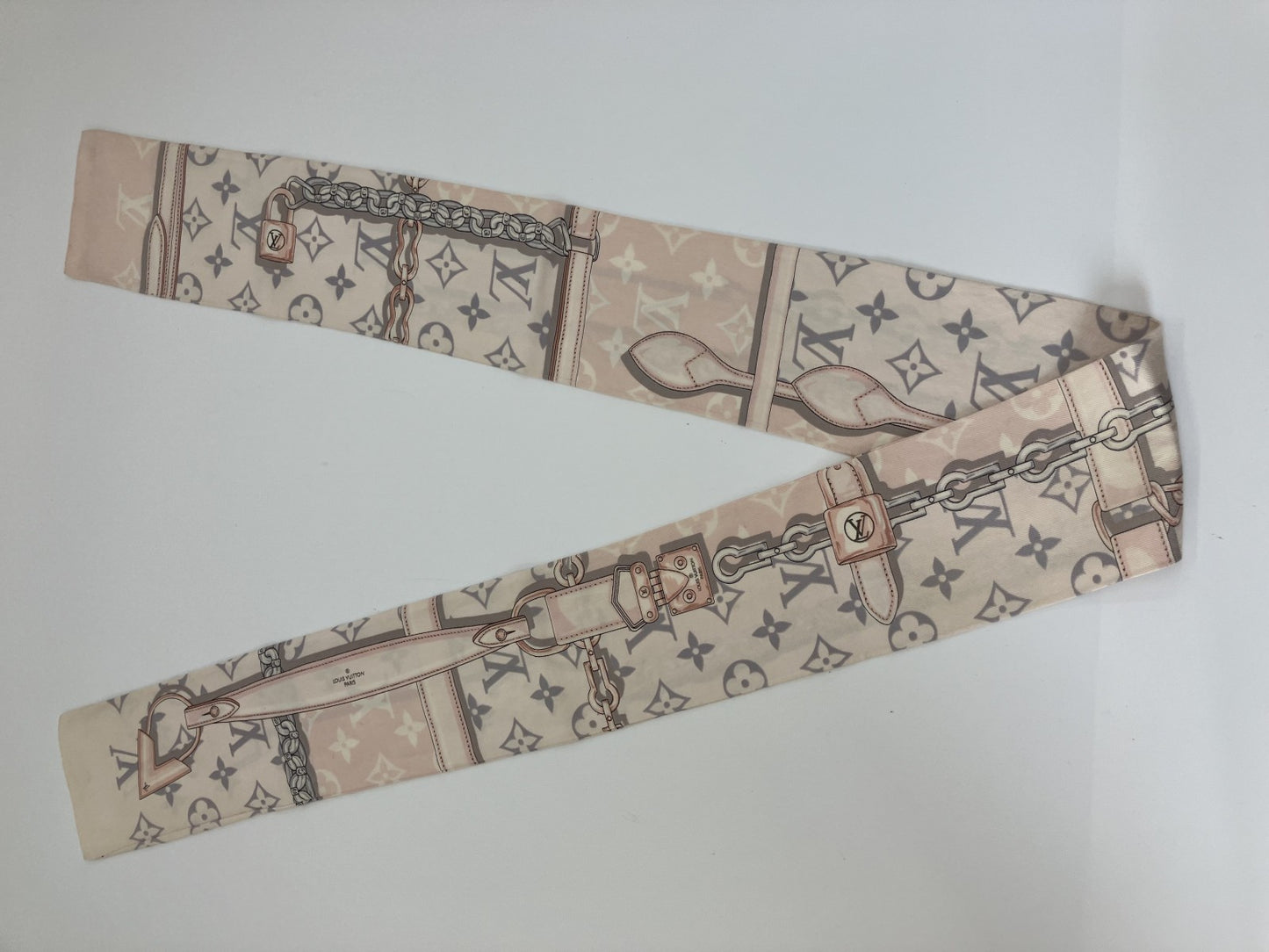 LOUIS VUITTON Monogram Confidential Bandeau M70637 118 x 8.5 ซม. จัดส่งฟรี 