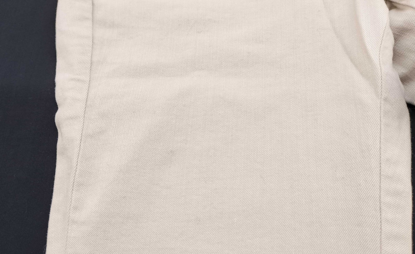 Dolce & Gabbana Beige  Denim Pants Size 36 Slim Fit Zip Hem Italy