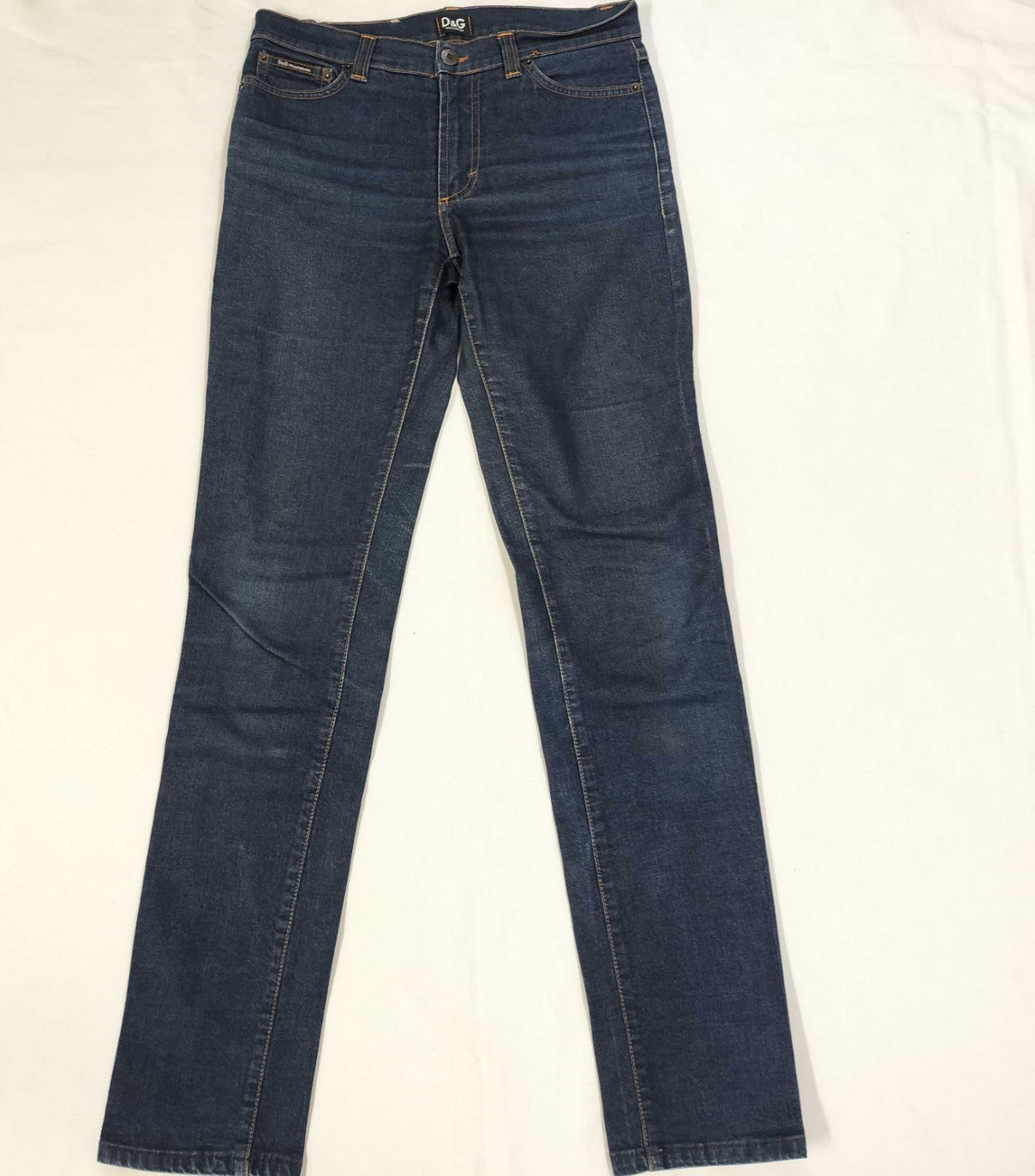 Dolce & Gabbana D&G Denim Jeans Blue Slim Stretch Size 26 Women's