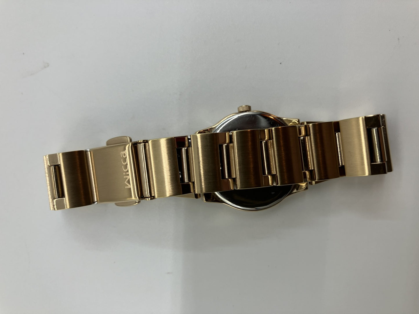 シチズン ＷＩＣＣＡ 腕時計 ＱＺ ５９３０－Ｌ２０８０８ ケース幅約２２ｍｍ 腕周り約１５ｃｍ 余り駒３個 レディース