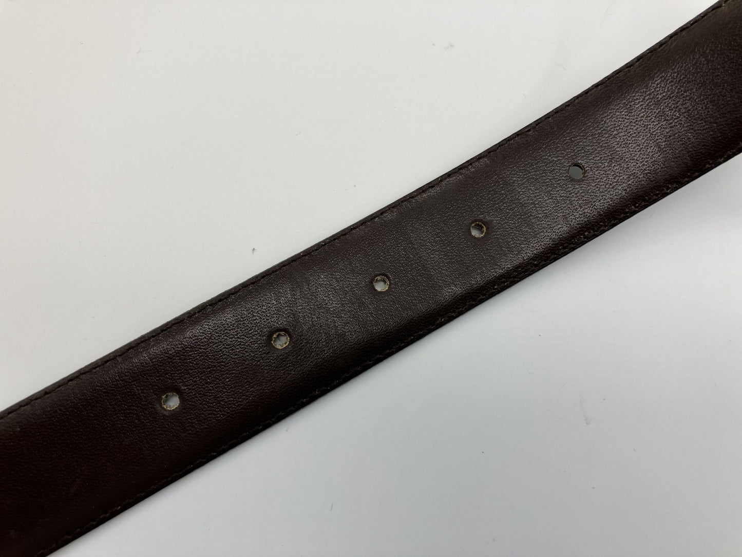 Christian Dior Belt Buckle x 2 Black & Gold Length 100cm