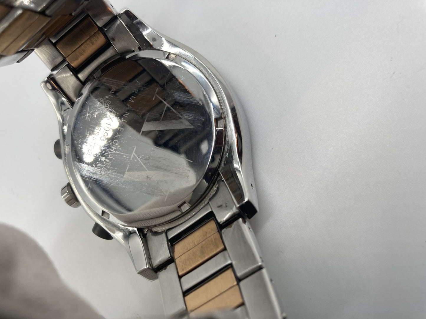 Armani Exchange AX1093 SS Men's Case Width 45mm Wrist Circumference 16.5cm with Box