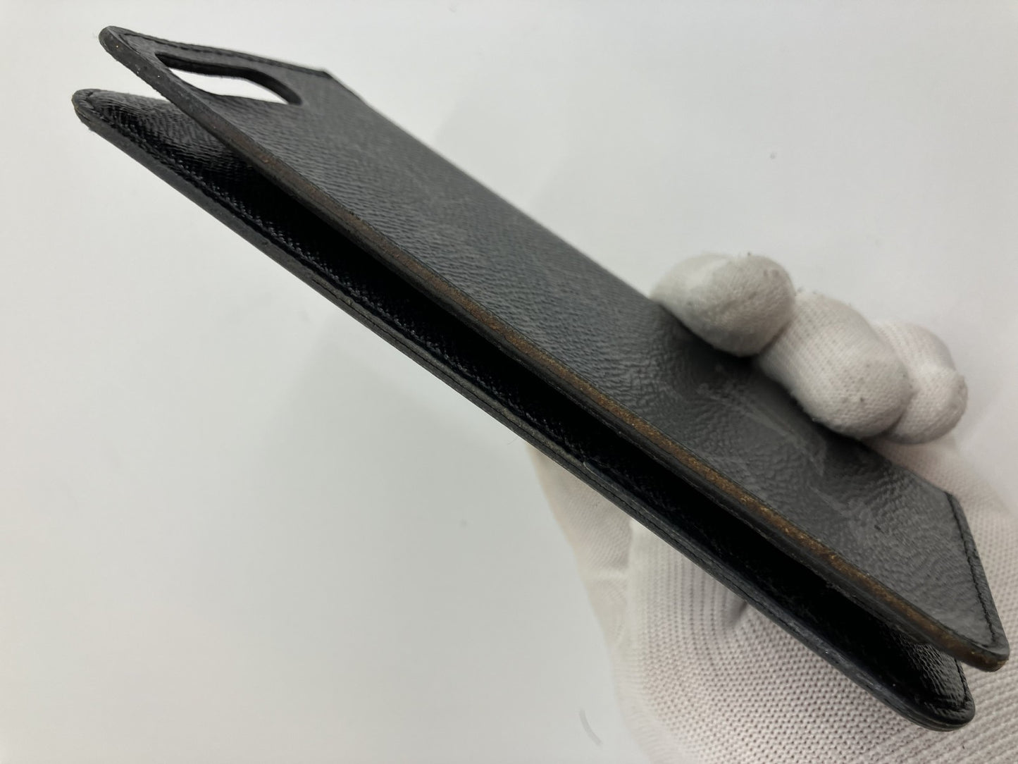 LOUIS VUITTON Monogram Eclipse M62641 iphone7plus folio (8 plus available) black