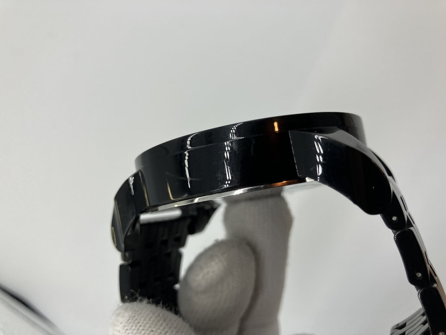 ディーセル 腕時計・メンズ・ケース幅63ｍｍ(2.48インチ) 腕周り１６ｃｍ 送料無料
