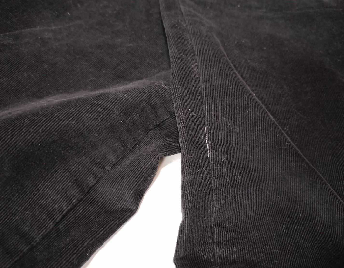 Michael Kors Black Corduroy Bootcut Pants Women Size 2 Flare