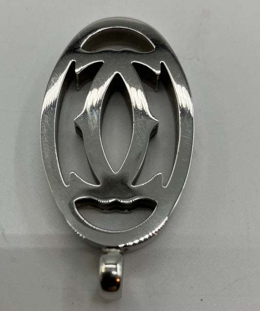 Cartier Charm Top Silver 4.6 x 2.4 cm (1.81 x 0.94 in.)