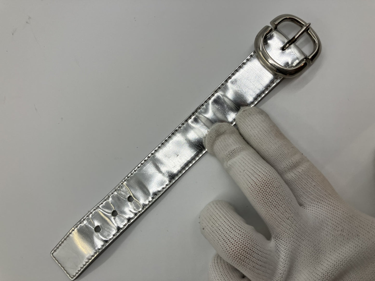 PRADA Bracelet/Bangle silver, 17cm around the wrist,