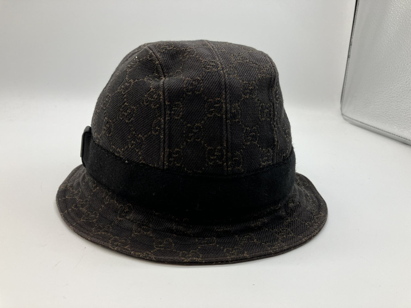 GUCCI hat black size XL free shipping 