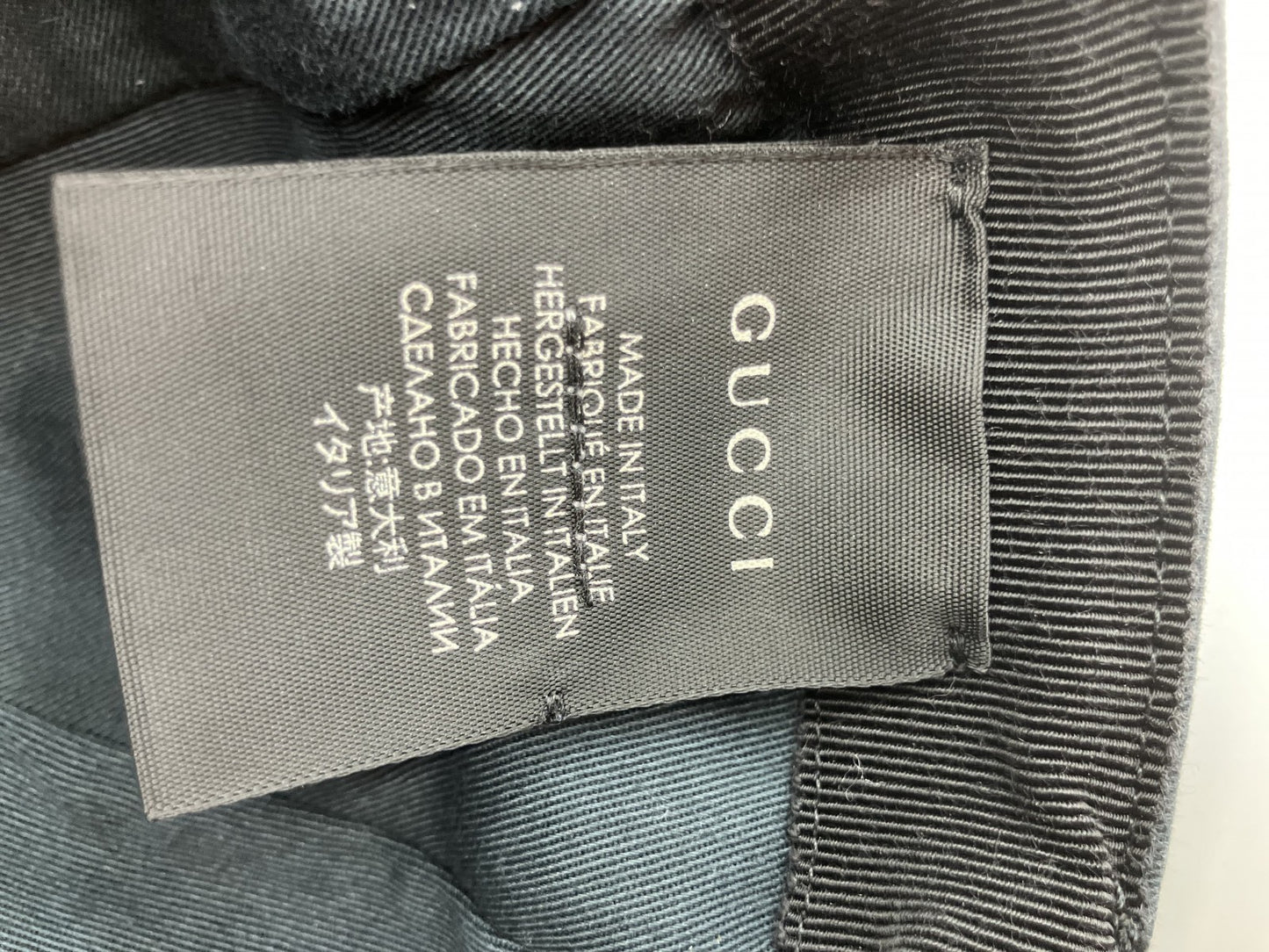 Gucci Baseball Cap 2019 Black Size L 58cm (22.83 inch)