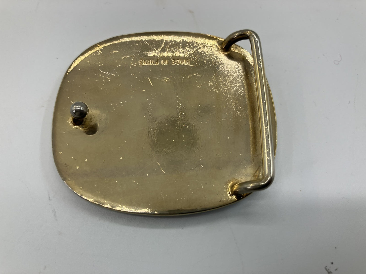 カルティエ バックル 黒 5.4×4.8ｃｍ（2.13×1.89インチ） 送料無料