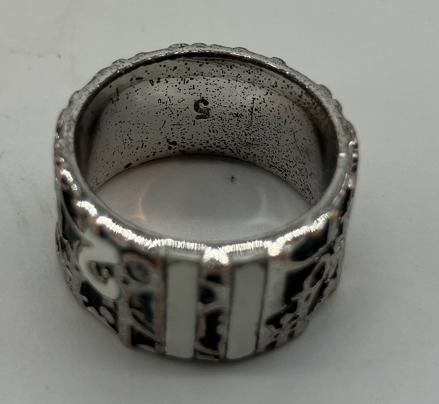 Christian Dior Trotter Ring (JP 9) ​​(US 5) (EU 49) Free Shipping 