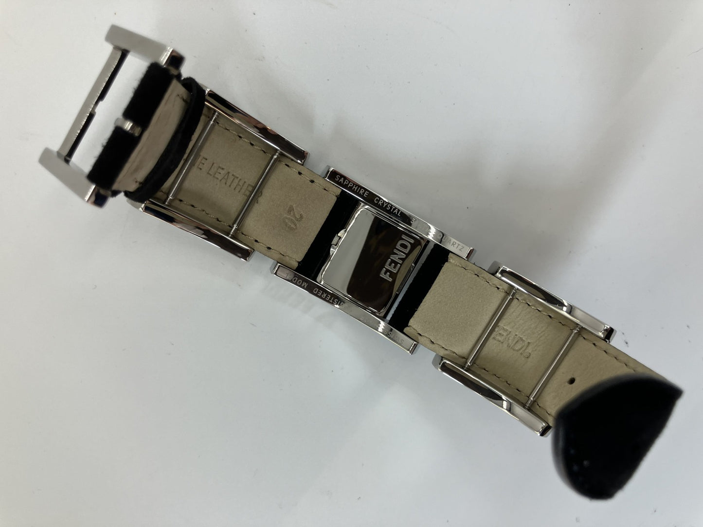 FENDI GYRO 5010L box guarantee, doubling belt, case width 26mm, wrist circumference 16cm, ladies quartz silver SS,