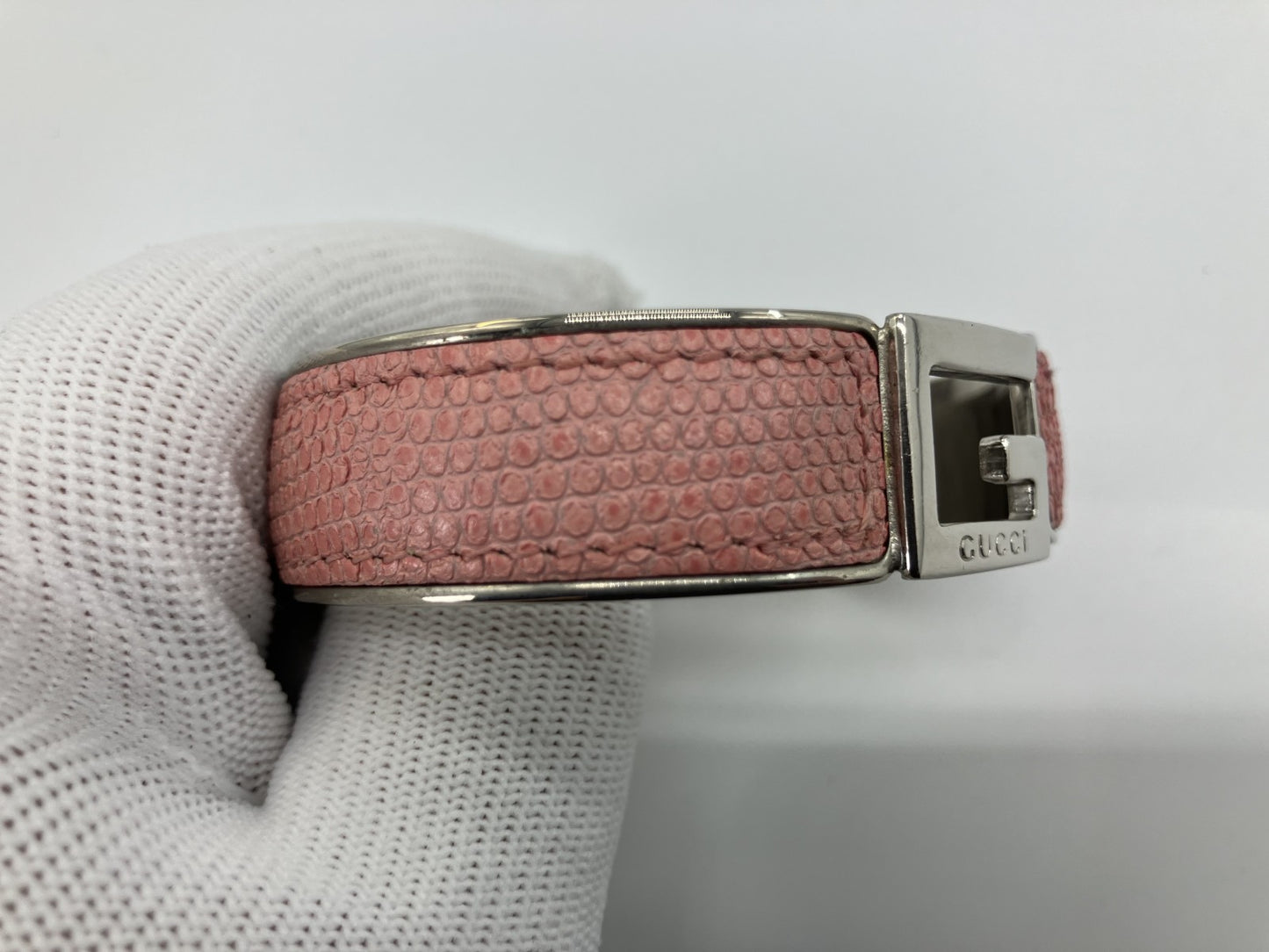 Gucci bracelet bangle pink wrist circumference approx. 19.5cm box included free shipping 