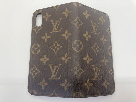 Louis Vuitton iPhoneX smartphone mobile case Monogram Box and bag included Free shipping 