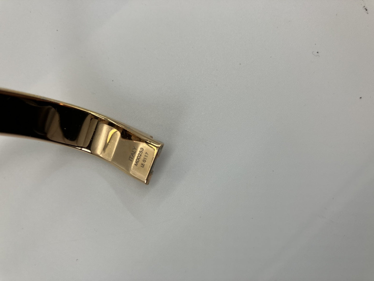 ＬＯＵＩＳ ＶＵＩＴＴＯＮ ルイ ヴィトン カフ・ナノグラム Ｓ腕周り１６．５ｃｍ ブレスレット・バングル ゴールド